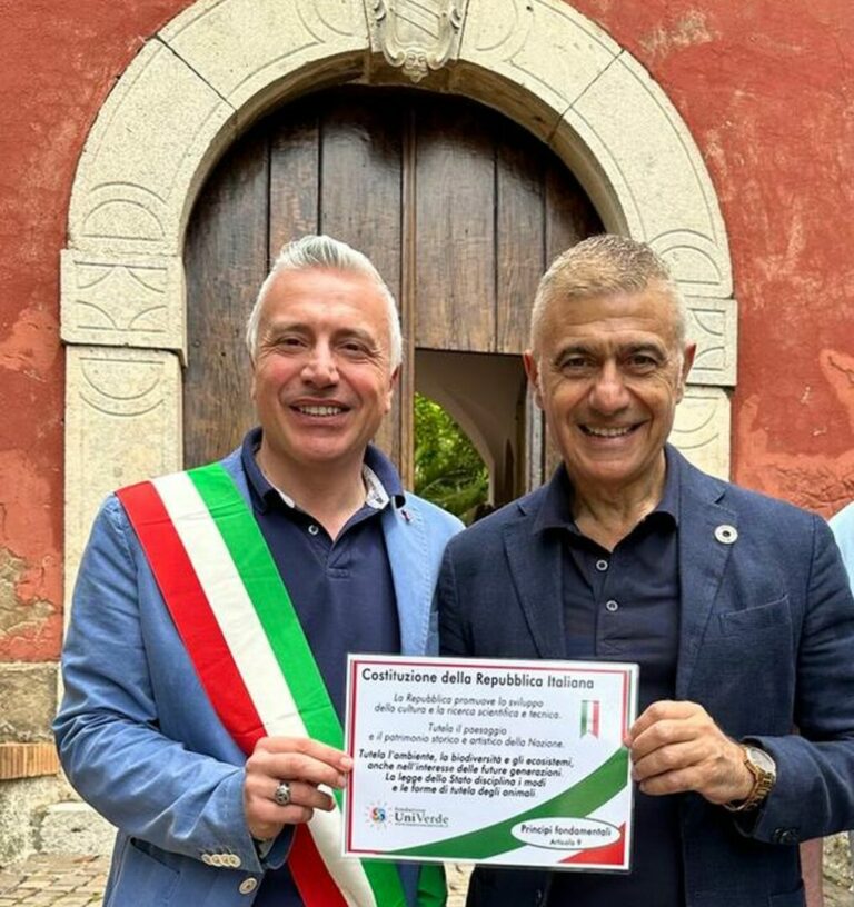 Pecoraro Scanio “A Santo Stefano del Sole la tutela dell’ambiente nello statuto”