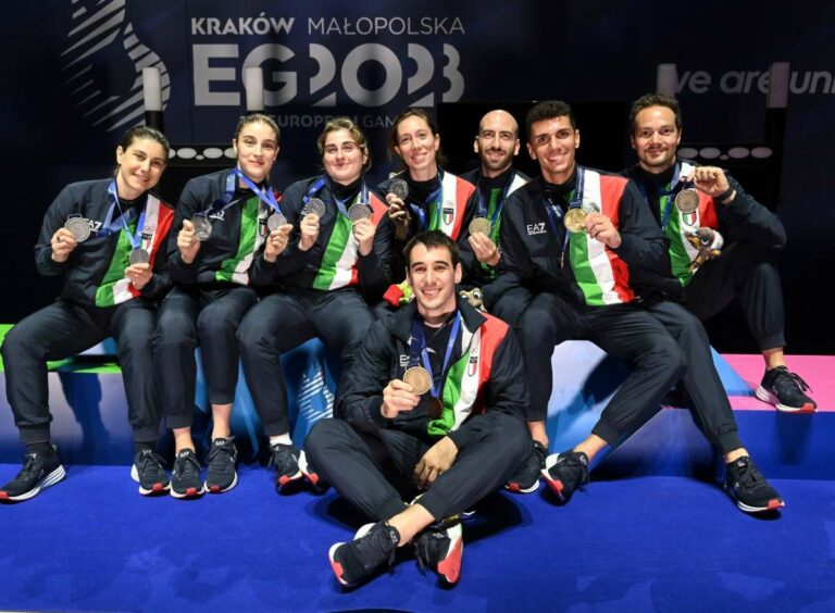 16 medaglie azzurre in 12 gare nell’Europeo ‘sdoppiatò