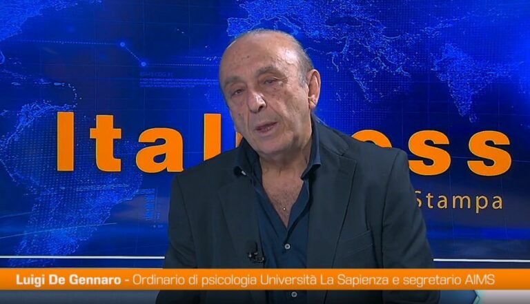 De Gennaro “Considerare l’insonnia cronica come malattia invalidante”