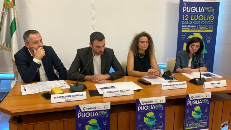 Nasce “Puglia Digital House” promosso da Regione e Citynews