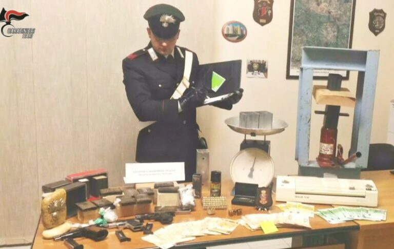 Operazione antidroga in Puglia, 22 arresti