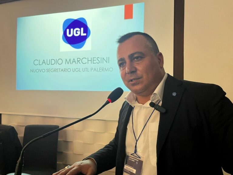 Claudio Marchesini torna segretario dell’Ugl Palermo