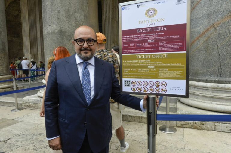 Pantheon, Sangiuliano “Prima settimana con oltre 50 mila ingressi”