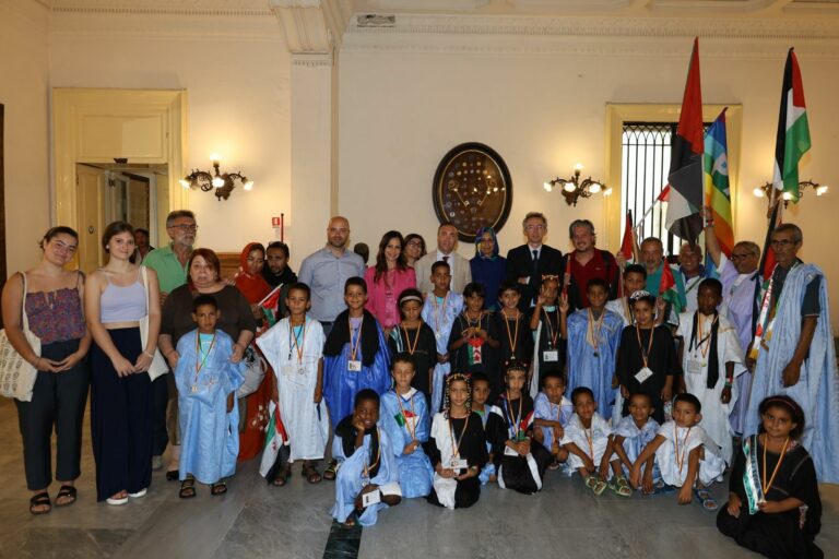 Festa con bambini Saharawi a Napoli, Manfredi “Messaggio di pace”