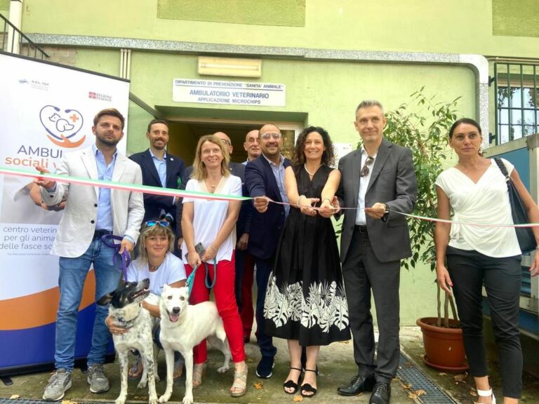 Inagurati in Piemonte tre nuovi ambulatori veterinari sociali