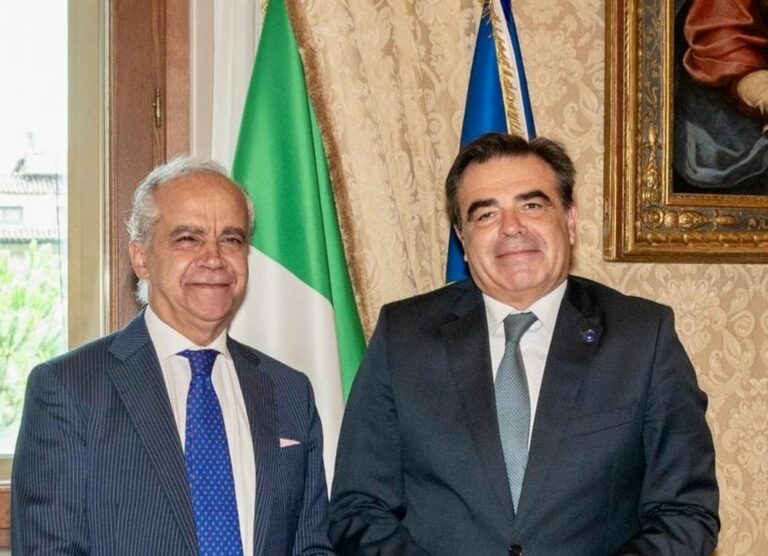 Piantedosi meets Eu Commission vice president Schinas