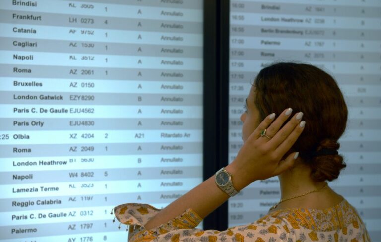 Grande adesione allo sciopero del settore aereo, tanti voli cancellati