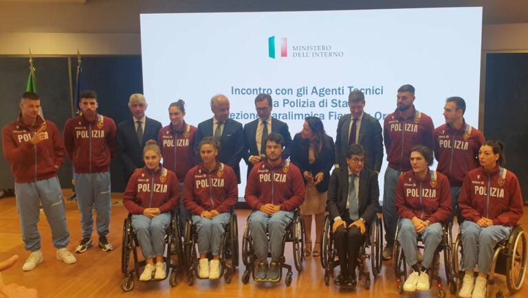 Paralimpici nelle Fiamme Oro, Pancalli “Così cambiamo il Paese”