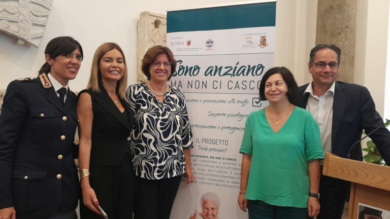 Percorso antitruffa per anziani da Comune di Roma, Polizia e Acli