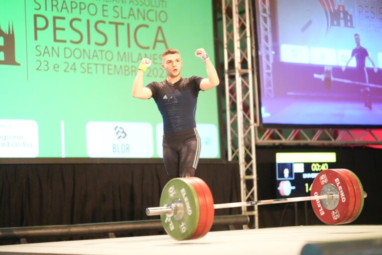 Andrea Corbu vice campione agli Europei jrs di pesi