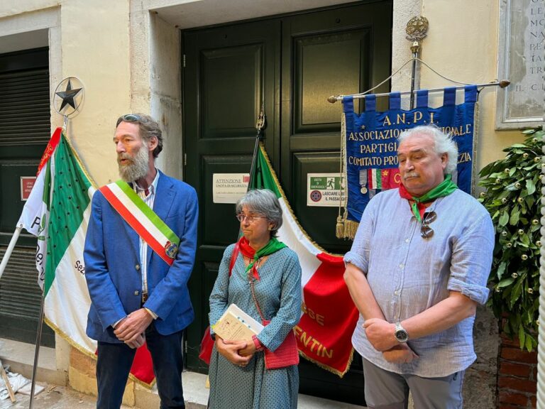 Borghi alla commemorazione dei tredici martiri di Ca’ Giustinian