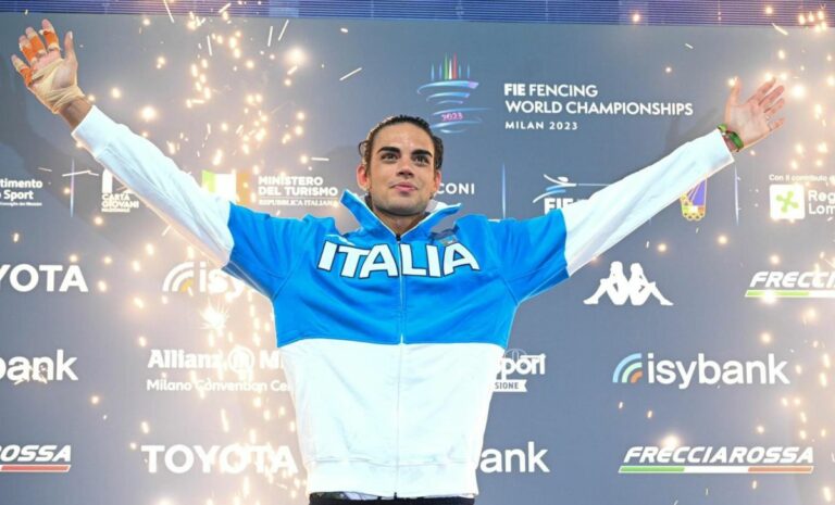 Oro mondiale per Tommaso Marini nel fioretto