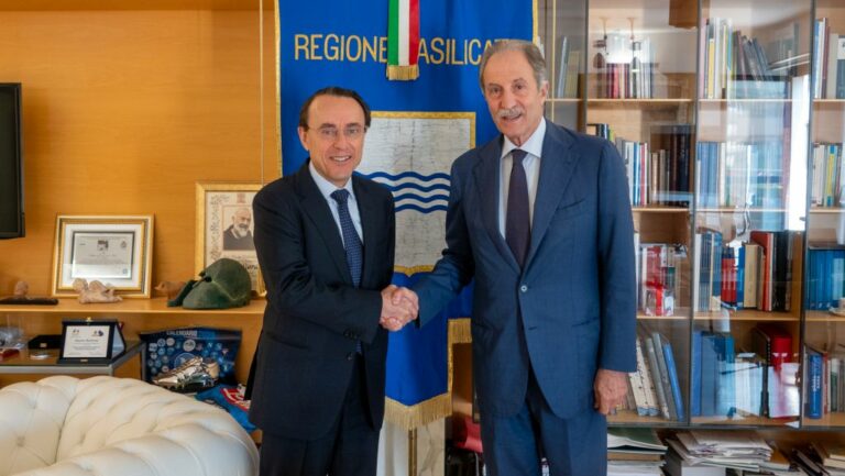 Basilicata, visita del nuovo Questore di Potenza al presidente Bardi