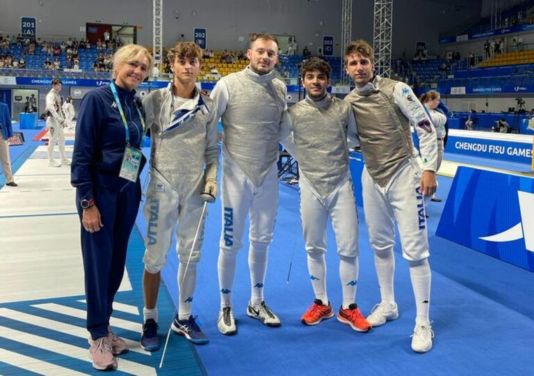 Alle Universiadi bronzo per azzurri fioretto, Italia chiude a 8 podi