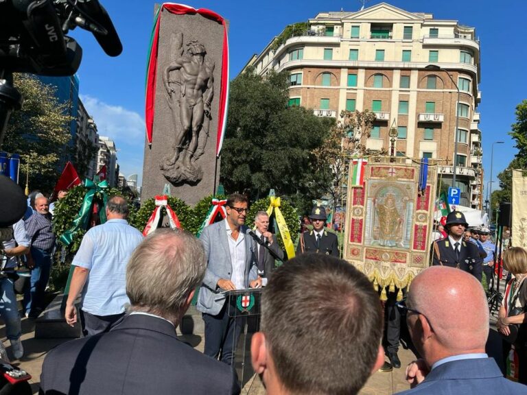Commemorazione Piazzale Loreto. Alparone “Essere qui no dovuto, voluto”