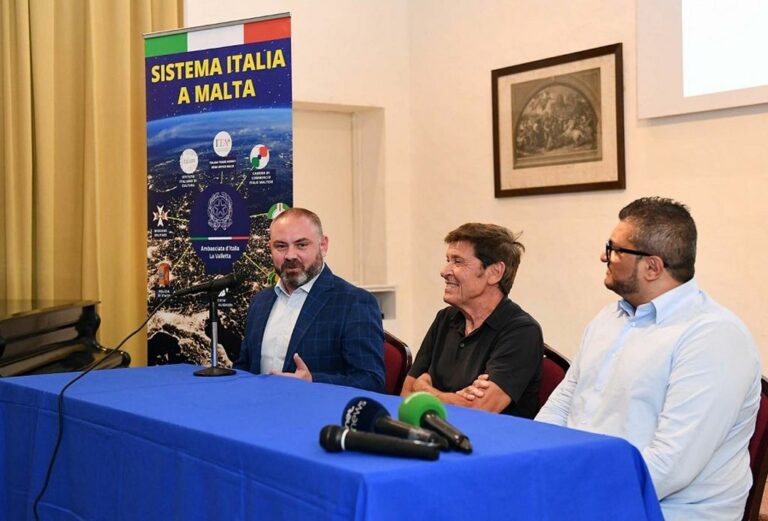 Gianni Morandi a Malta per il tour estivo “Go Gianni go”