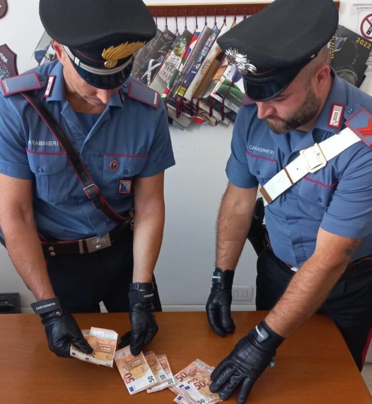 Sequestrate banconote da 50 euro false, due arresti in provincia di Roma