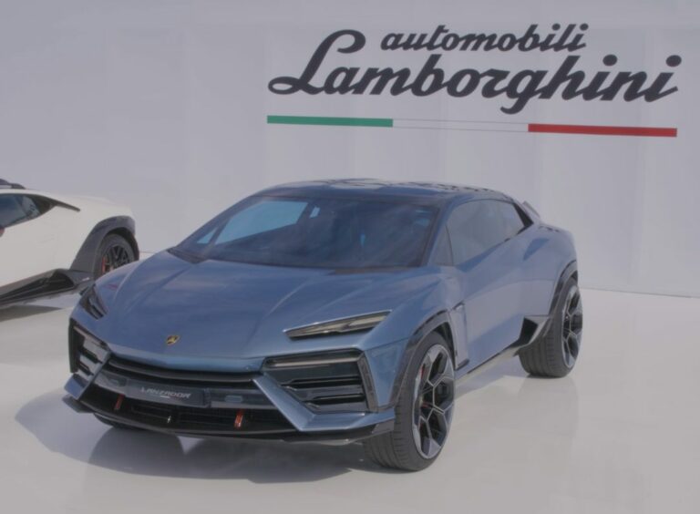 Lamborghini svela la concept car del suo quarto modello elettrico