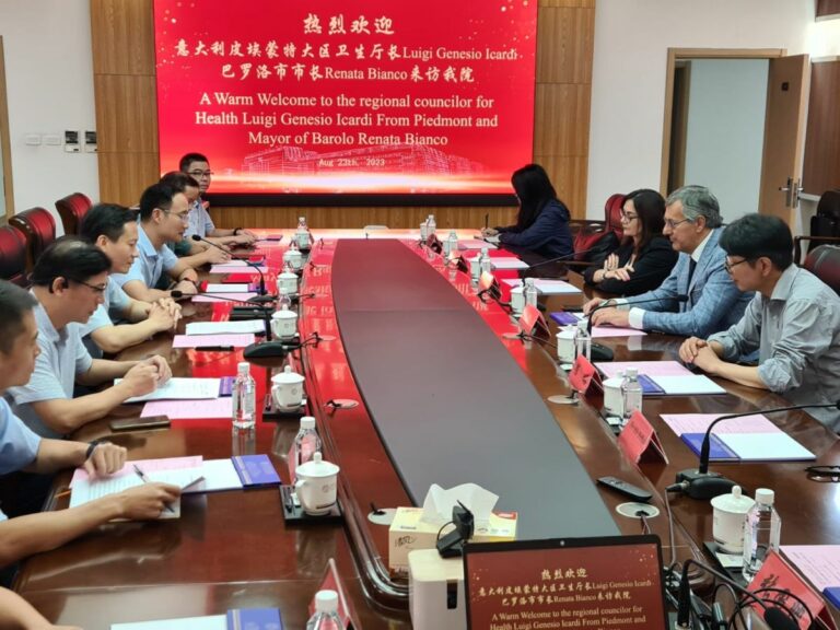Icardi “Per Piemonte opportunità di collaborare con ospedale di Wenzhou”