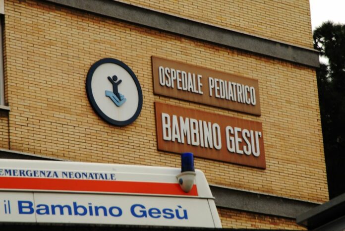 ROMA ESTERNO DELL'OSPEDALE PEDIATRICO DEL VATICANO BAMBINO GESU'