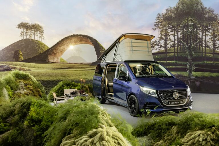Mercedes-Benz al Salone del Camper di Dusseldorf con Classe V Marco Polo