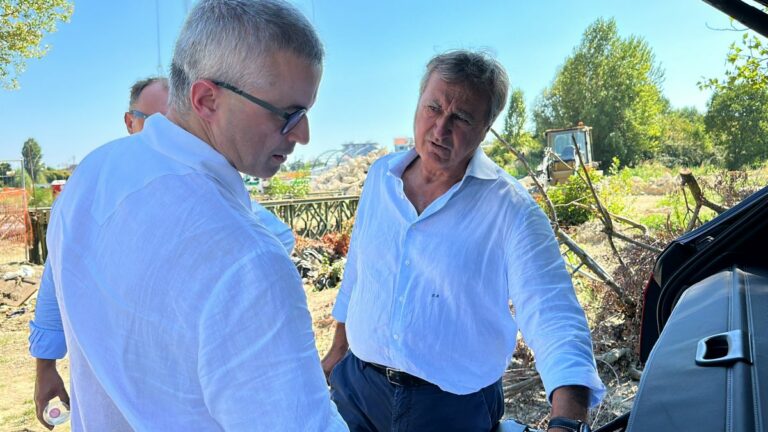 Brugnaro “Procedono spediti lavori cantiere bypass Gazzera-Castellana”