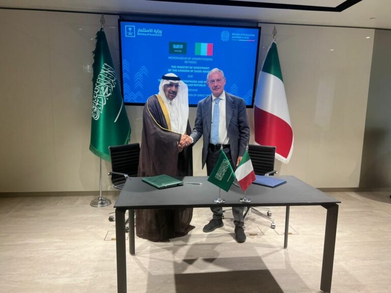 Al via il primo forum italo-saudita sugli investimenti con 1200 aziende