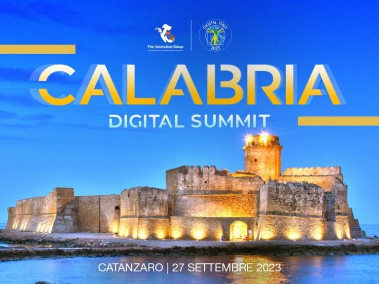 Il 27 settembre in cittadella il “Calabria Digital Summit”