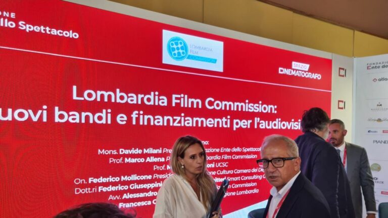 Caruso a Venezia “Regione sostiene chi realizza film in Lombardia”