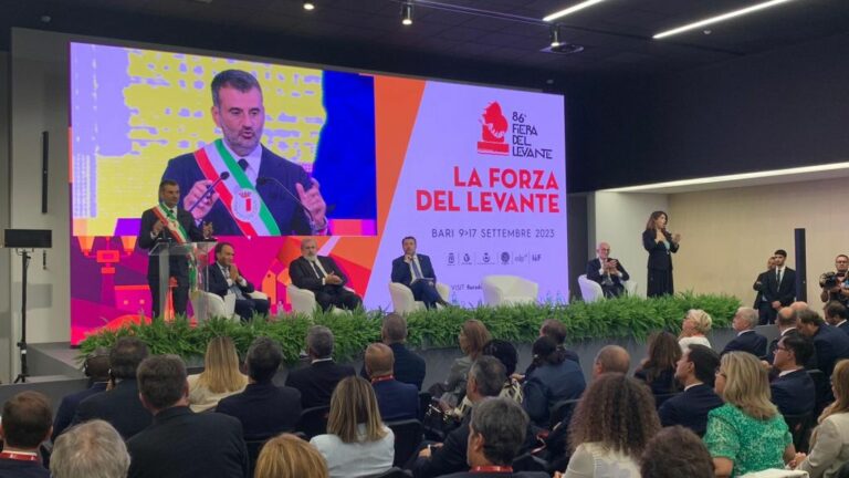 Bari, Matteo Salvini inaugura l’86esima Fiera Campionaria