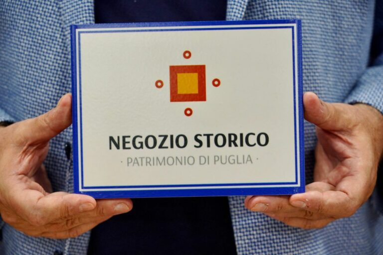 “Un patrimonio da tutelare”, la Puglia celebra le attività storiche