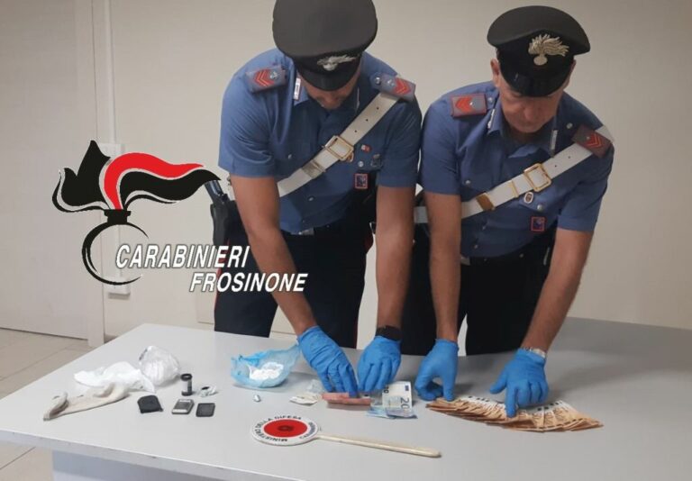 Sora, smantellata organizzazione dedita allo spaccio di cocaina