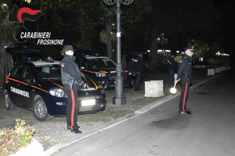 Fiuggi, tre arresti per spaccio di sostanze supefacenti