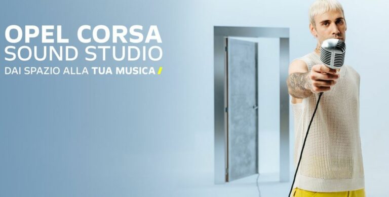 Opel con Warner Music Italy lancia “Opel Corsa Sound Studio”