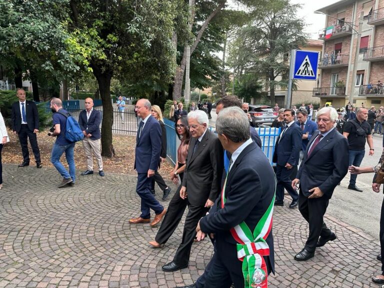 Presidente Mattarella apre anno scolastico alla “Saffi-Alberti” di Forlì