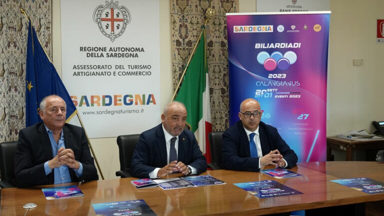 Biliardiadi a Calangianus, Chessa “Sardegna isola dello sport”