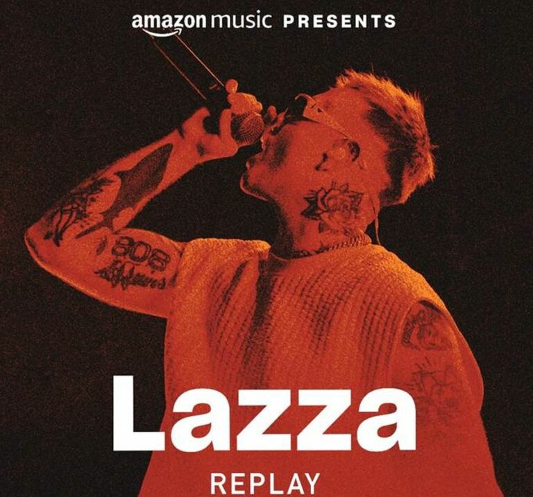 Su Amazon Music il live documentary Lazza Replay