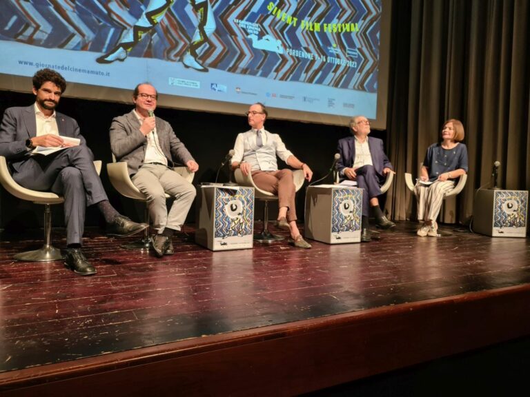 Al via Giornate Cinema muto, Anzil “Festival è bandiera senza confini”