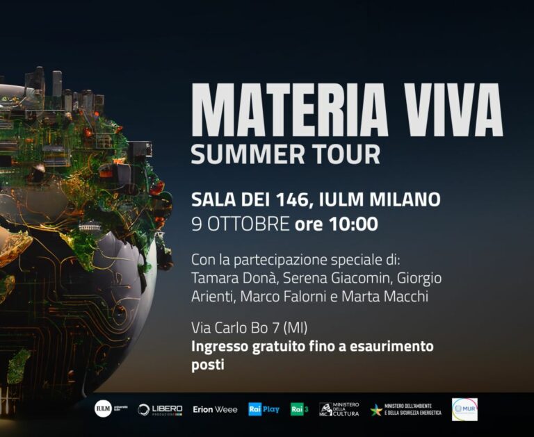 Università, allo Iulm “Materia Viva” docufilm sull’economia circolare