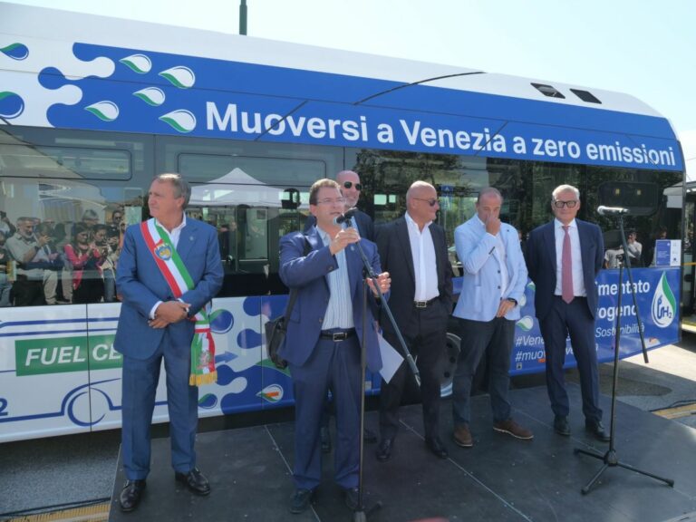A Venezia arrivano i primi autobus a idrogeno