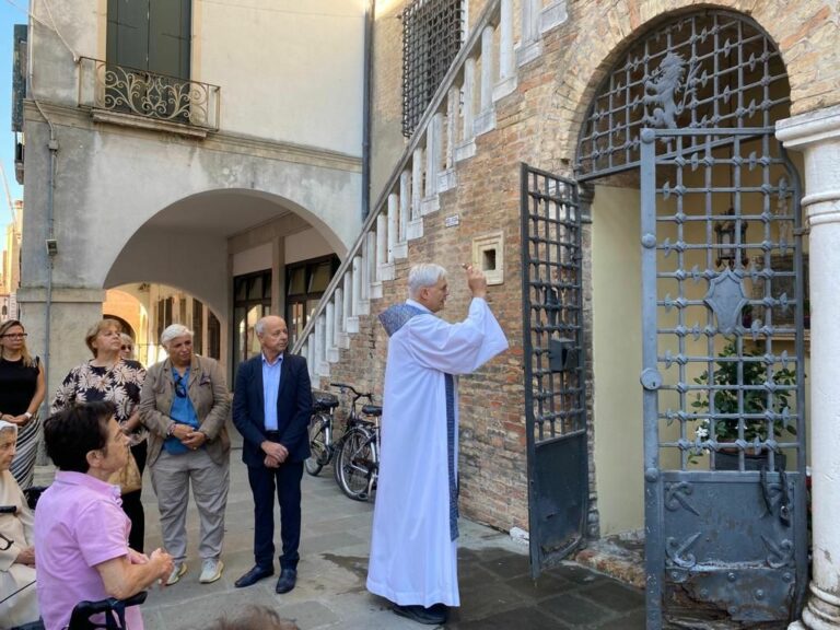 Benedetta la Cappella mariana al Palazzo della Provvederia dopo restauro