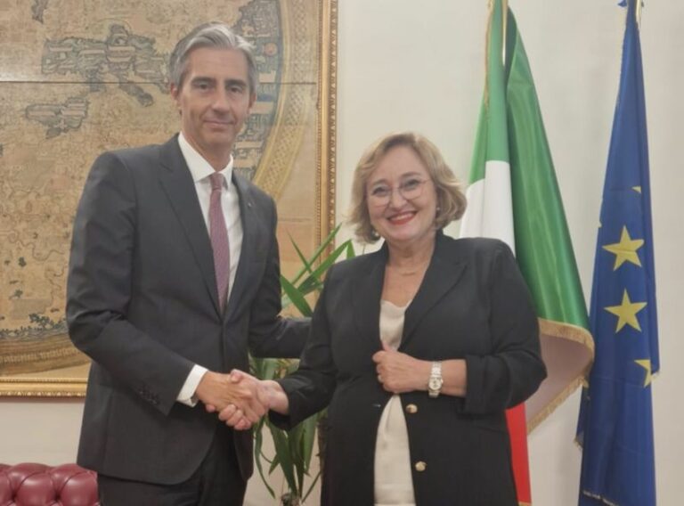 Baccarini incontra il sottosegretario al Mef Albano