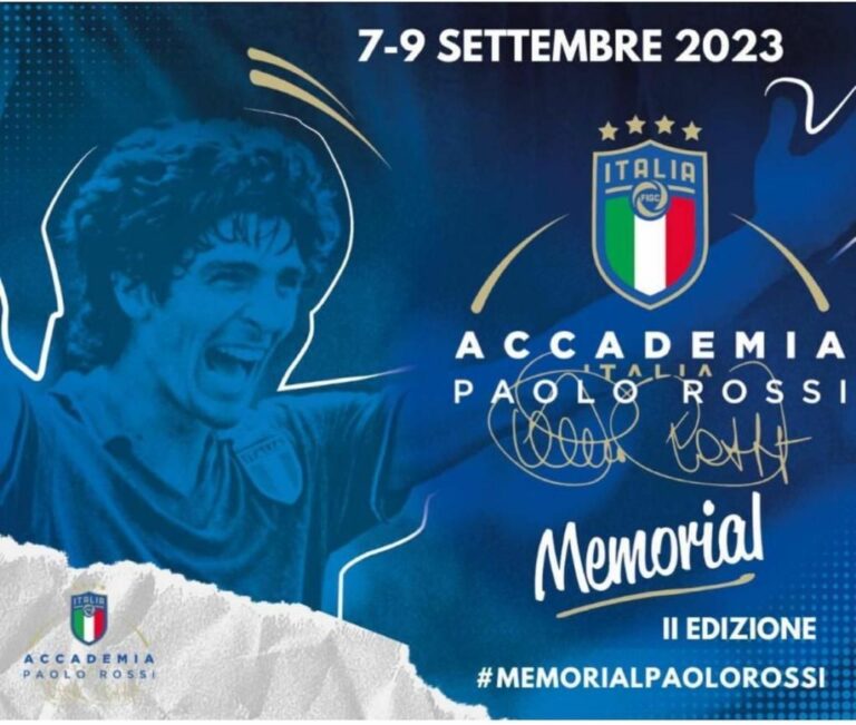 Scatta il II “Memorial Paolo Rossi”, oltre 200 giovani in campo