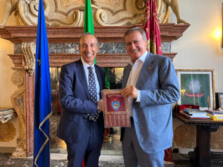 Il sindaco Brugnaro ha ricevuto il nuovo questore Bonaccorso