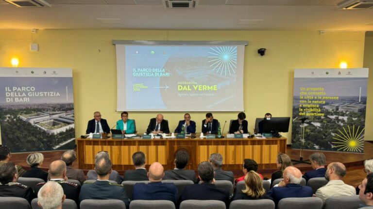 Presentato a Bari il nuovo “Parco della Giustizia”
