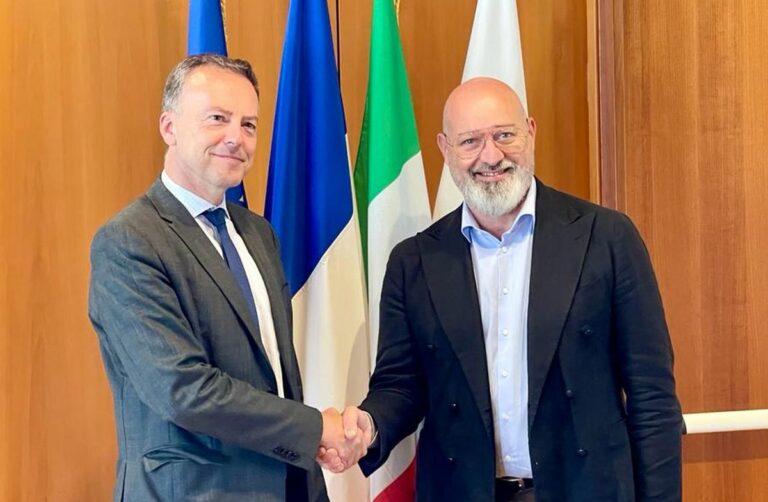 Bonaccini riceve l’ambasciatore francese Martin Briens