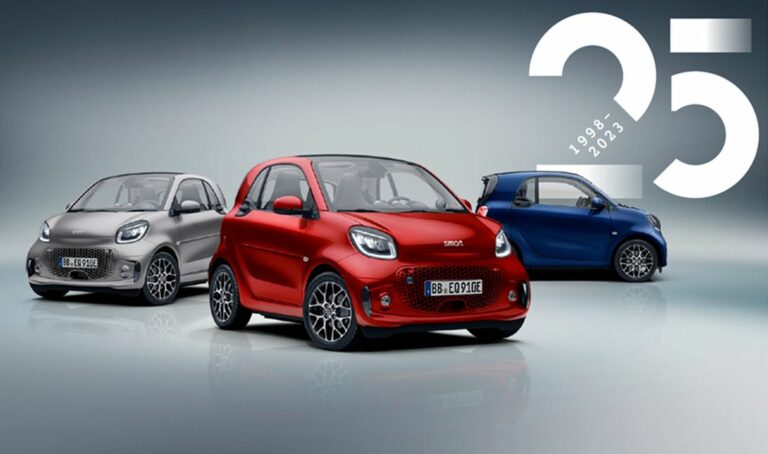 Smart presenta la serie speciale EQ Fortwo 25th Anniversary