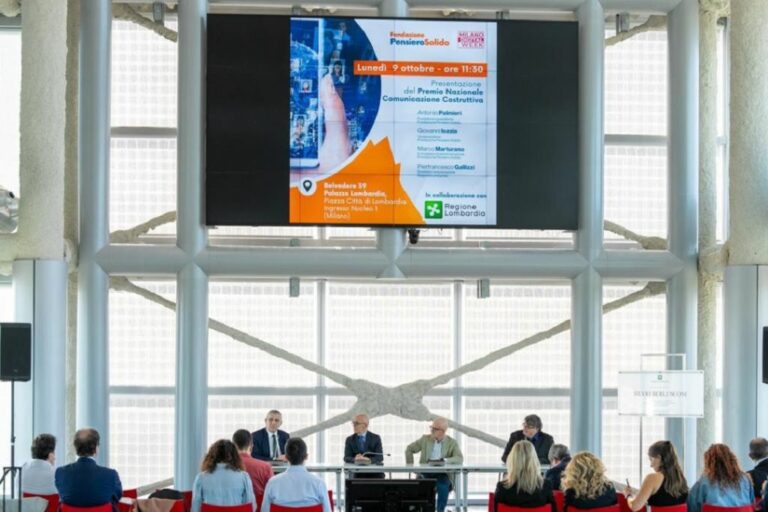Presentato a Palazzo Lombardia il “Premio Comunicazione Costruttiva”