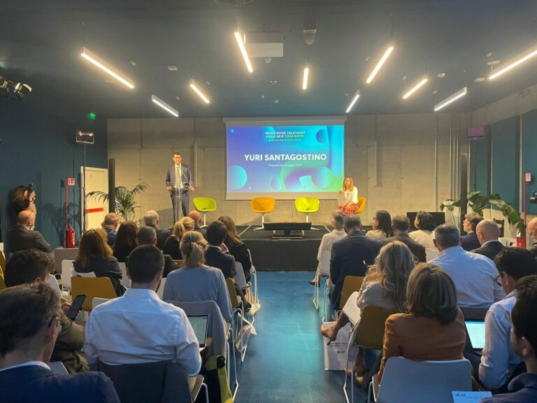 Gruppo Cap, acque depurate riserva per rispondere alla crisi climatica