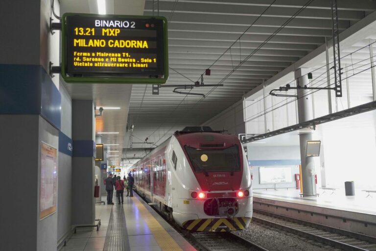 Malpensa, 3,6 mln viaggiatori in treno nei primi nove mesi del 2023